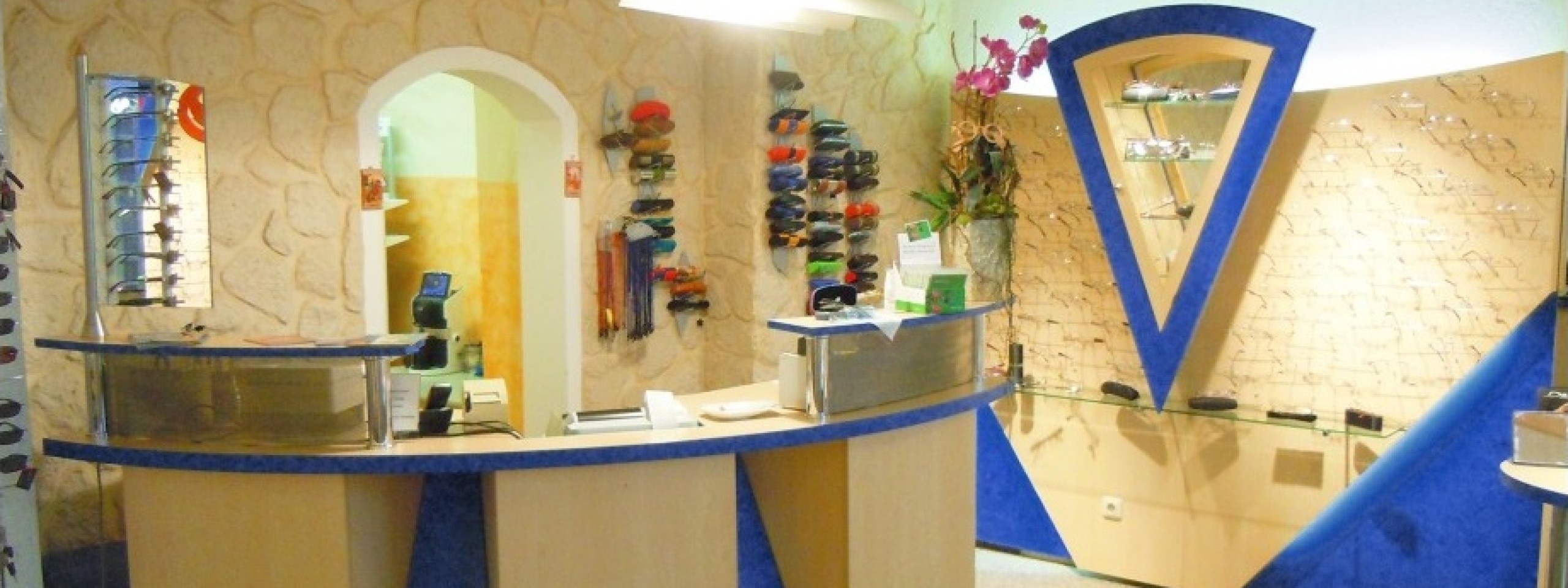 Ladeninnenräume Augenoptik Gräfe